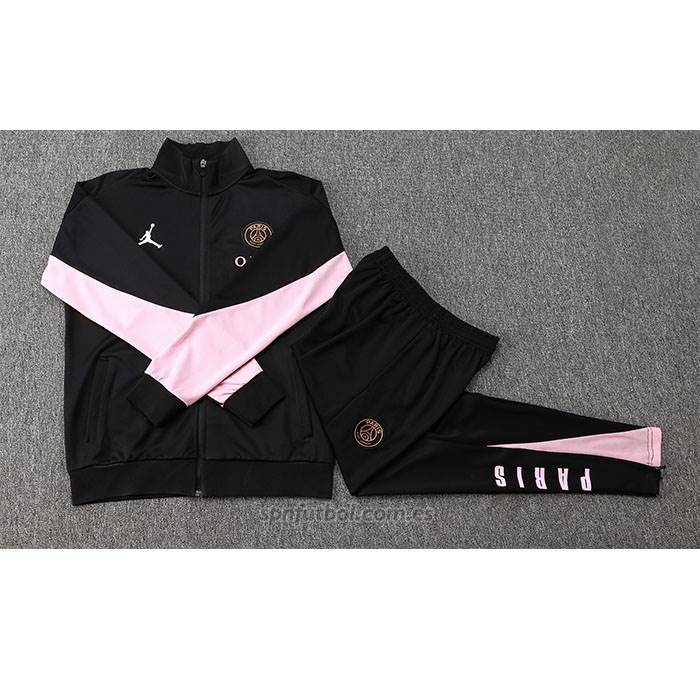 Chandal de Chaqueta del Paris Saint-Germain Jordan Nino 2024-2025 Negro